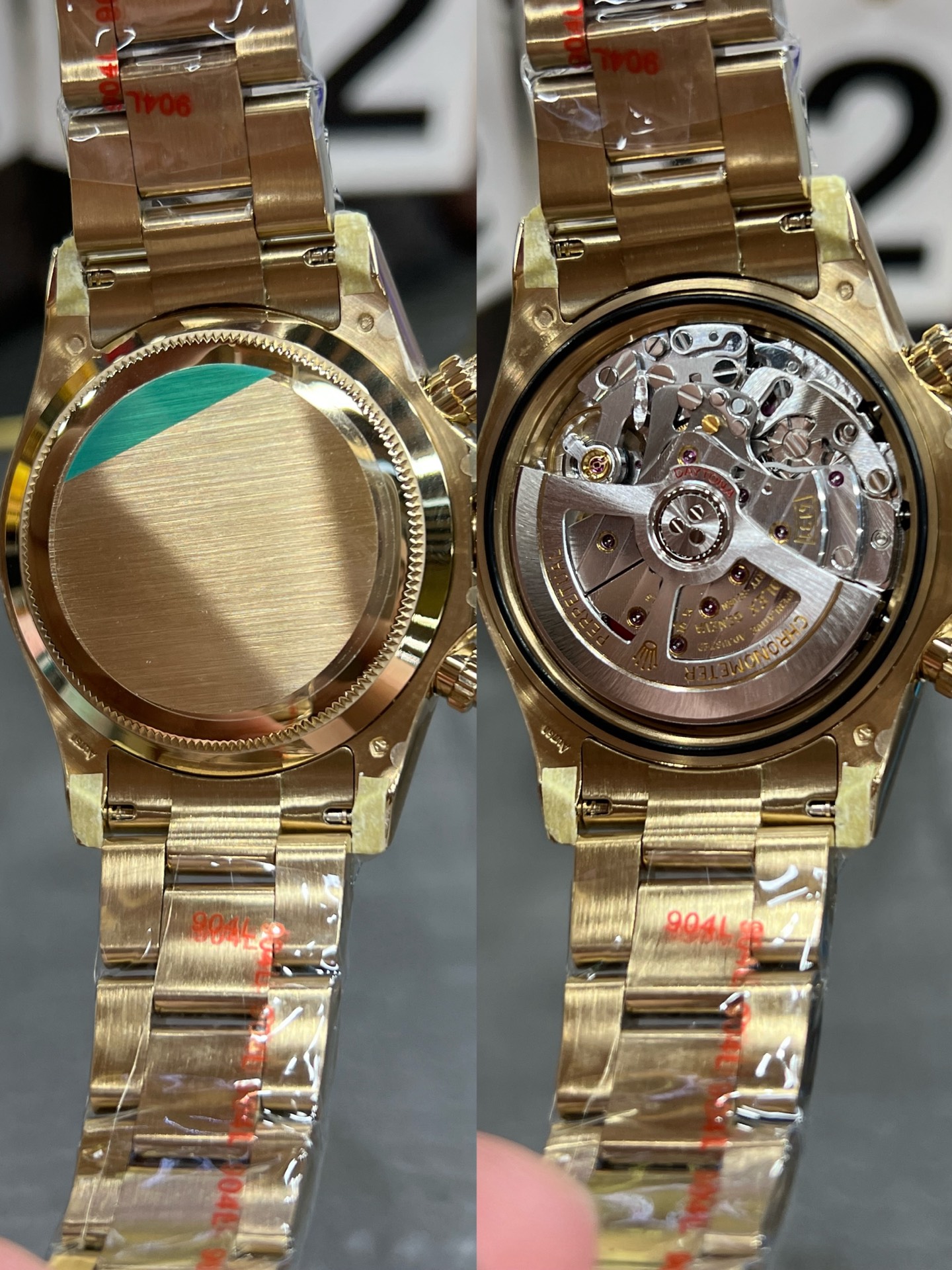 Rolex 一比一 男款 Daytona 綠面金殼計時腕錶 經典奢華款| 9 Rolex 一比一 男款 Daytona 綠面金殼計時腕錶 經典奢華款