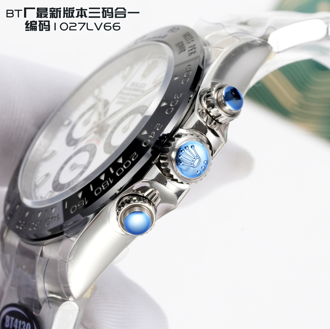 Rolex 原單 男款 Daytona 黑白熊貓面鋼帶計時腕錶 經典百搭款| 10 Rolex 原單 男款 Daytona 黑白熊貓面鋼帶計時腕錶 經典百搭款