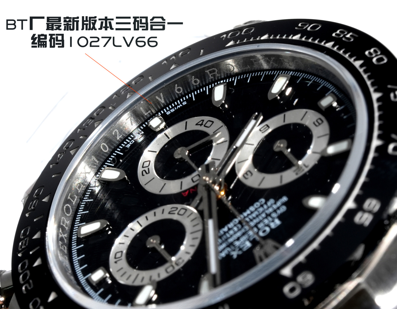 Rolex 原單 男款 Daytona 黑白熊貓面鋼帶計時腕錶 經典百搭款| 9 Rolex 原單 男款 Daytona 黑白熊貓面鋼帶計時腕錶 經典百搭款
