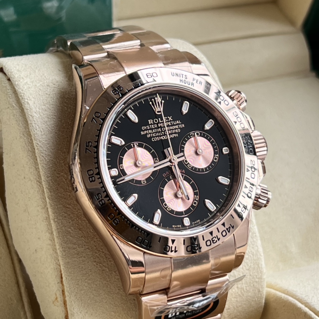 Rolex A貨 男款 Daytona 咖啡面玫瑰金計時腕錶 個性時尚款| 13 Rolex A貨 男款 Daytona 咖啡面玫瑰金計時腕錶 個性時尚款