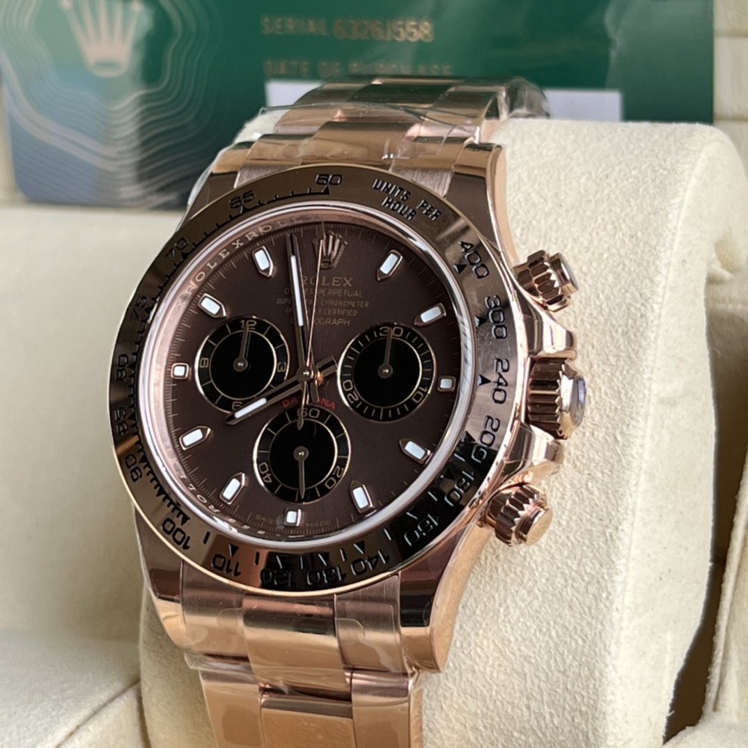 Rolex 高仿 男款 Daytona 白面黑圈計時腕錶 經典運動風| 14 Rolex 高仿 男款 Daytona 白面黑圈計時腕錶 經典運動風
