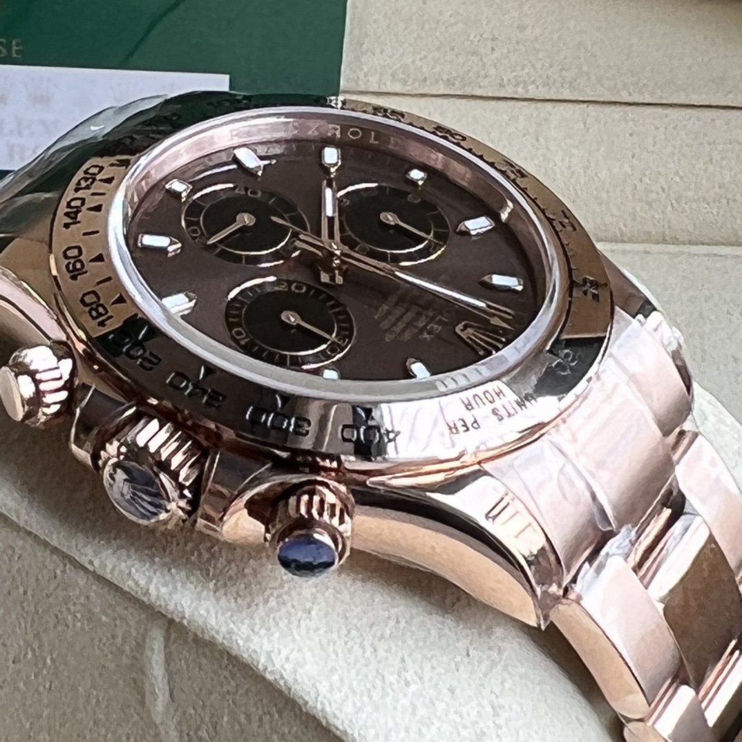 Rolex 高仿 男款 Daytona 白面黑圈計時腕錶 經典運動風| 11 Rolex 高仿 男款 Daytona 白面黑圈計時腕錶 經典運動風