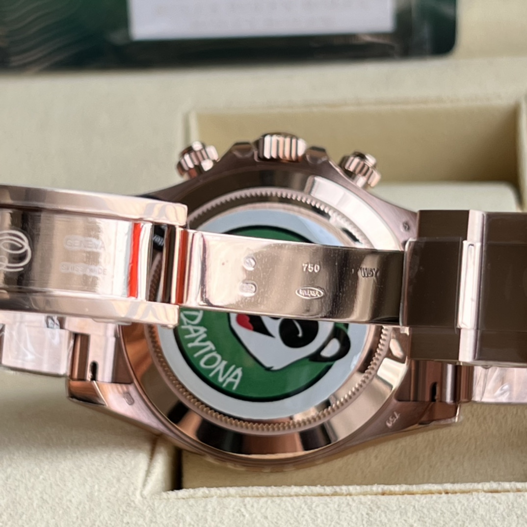 Rolex 高仿 男款 Daytona 白面黑圈計時腕錶 經典運動風| 8 Rolex 高仿 男款 Daytona 白面黑圈計時腕錶 經典運動風
