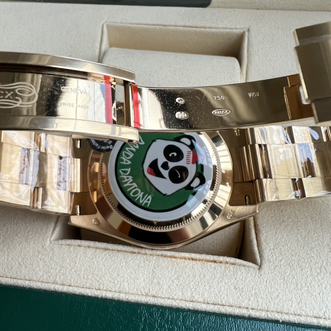 Rolex 高仿 男款 Daytona 白面玫瑰金三眼計時腕錶 高端質感款| 7 Rolex 高仿 男款 Daytona 白面玫瑰金三眼計時腕錶 高端質感款
