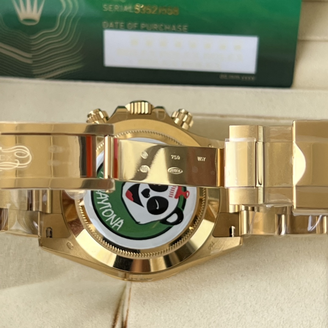 Rolex 一比一 男款 Daytona 綠面金殼鋼帶計時腕錶 高辨識奢華潮流款| 8 Rolex 一比一 男款 Daytona 綠面金殼鋼帶計時腕錶 高辨識奢華潮流款