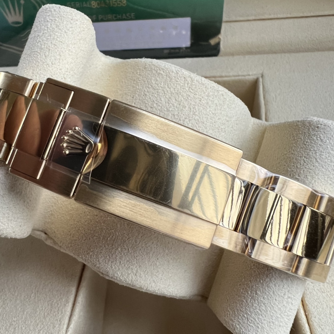 Rolex 原單 男款 Daytona 黑面金三眼計時腕錶 經典運動商務款| 7 Rolex 原單 男款 Daytona 黑面金三眼計時腕錶 經典運動商務款