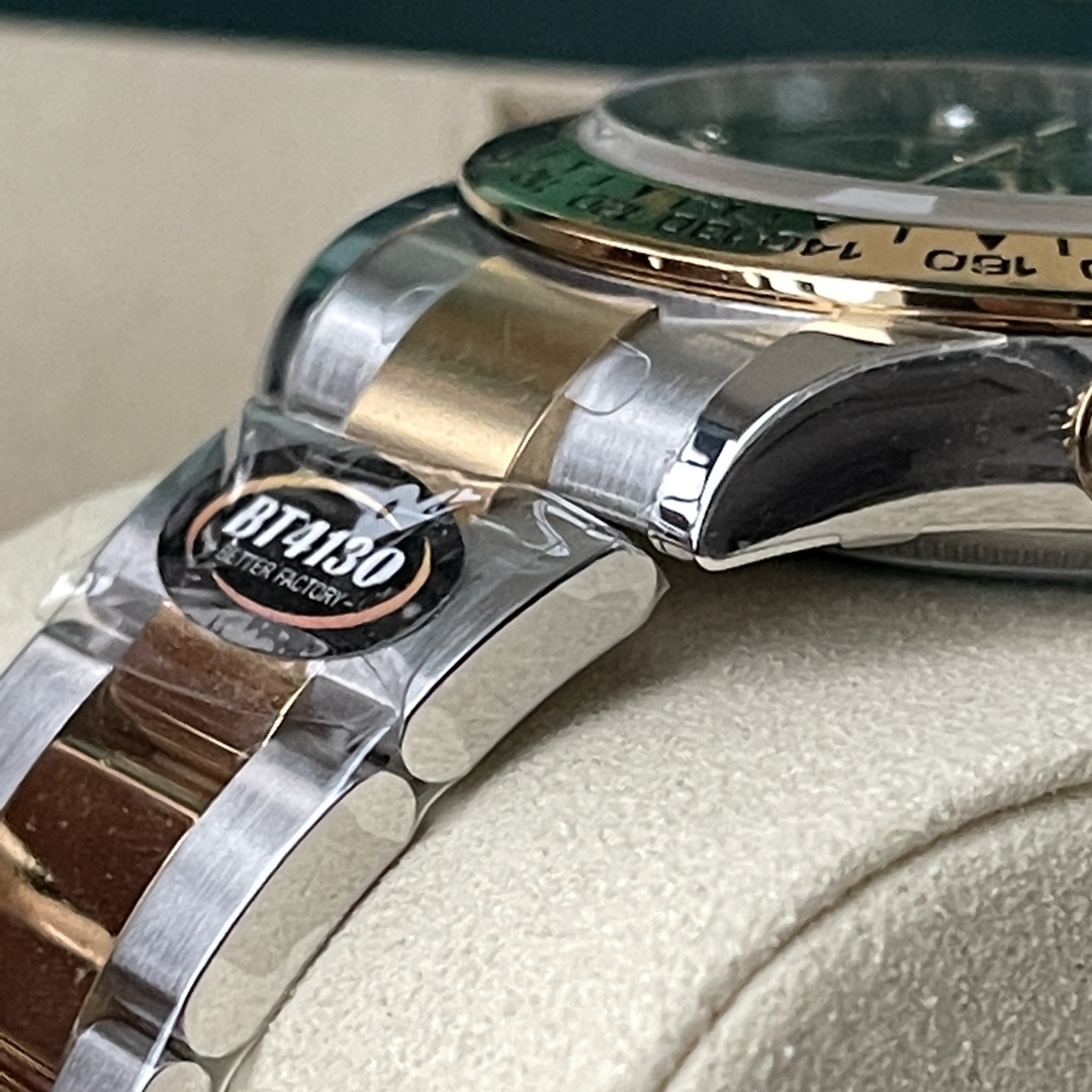 Rolex A貨 男款 Daytona 黑面鋼殼橡膠帶計時腕錶 經典百搭款| 9 Rolex A貨 男款 Daytona 黑面鋼殼橡膠帶計時腕錶 經典百搭款