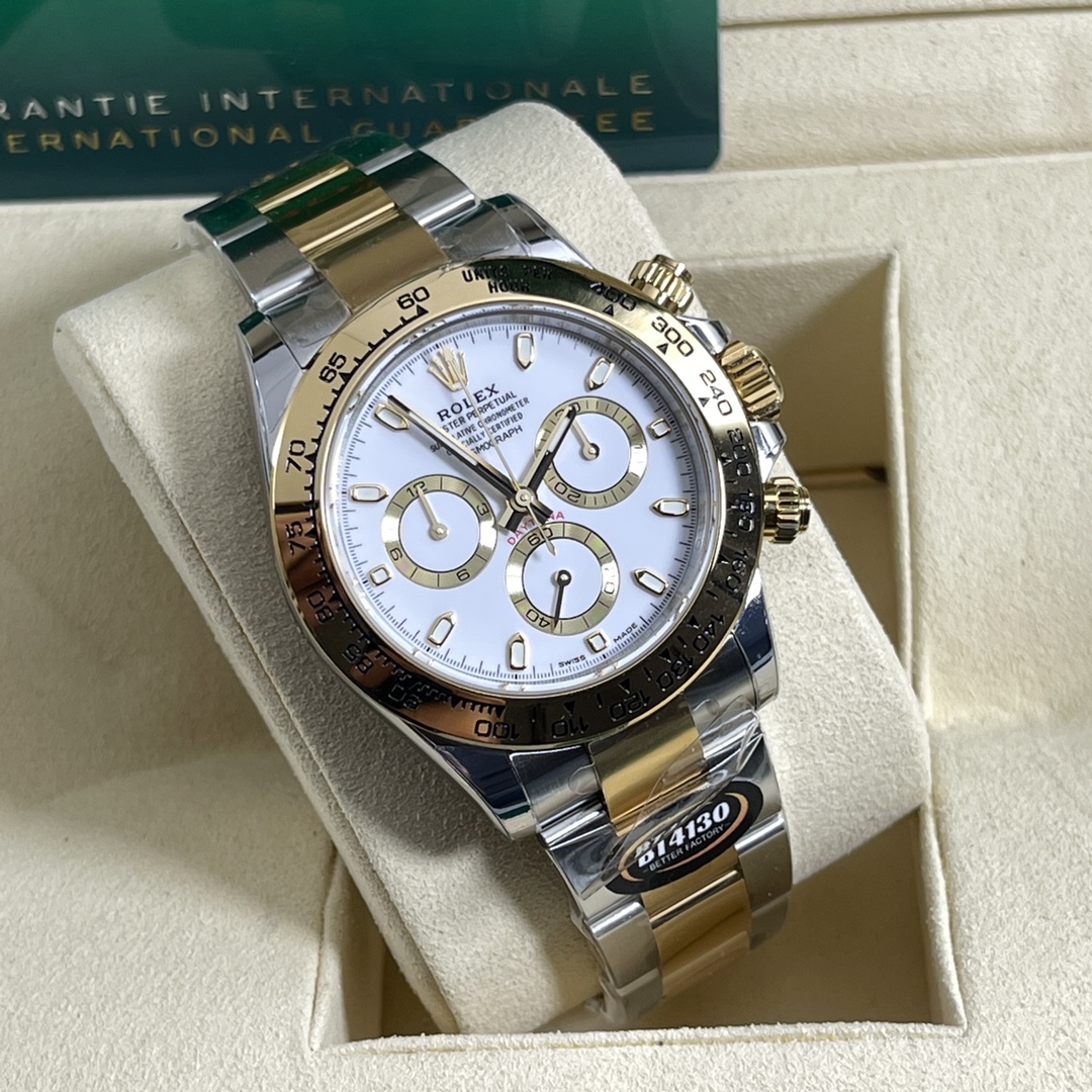 Rolex 高仿 男款 Daytona 黑面鋼圈橡膠帶計時腕錶 運動經典款| 13 Rolex 高仿 男款 Daytona 黑面鋼圈橡膠帶計時腕錶 運動經典款