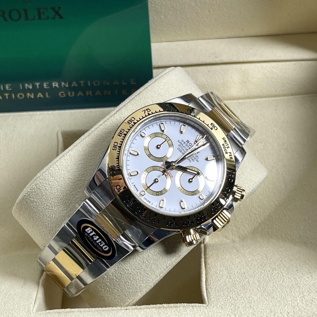 Rolex 高仿 男款 Daytona 黑面鋼圈橡膠帶計時腕錶 運動經典款| 12 Rolex 高仿 男款 Daytona 黑面鋼圈橡膠帶計時腕錶 運動經典款