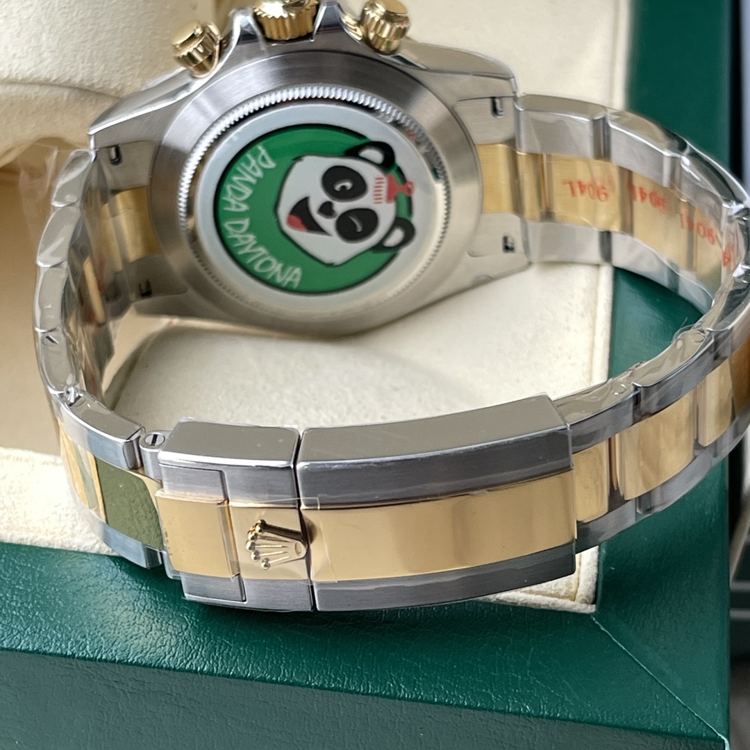 Rolex 高仿 男款 Daytona 香檳面鋼帶計時腕錶 經典商務款| 8 Rolex 高仿 男款 Daytona 香檳面鋼帶計時腕錶 經典商務款