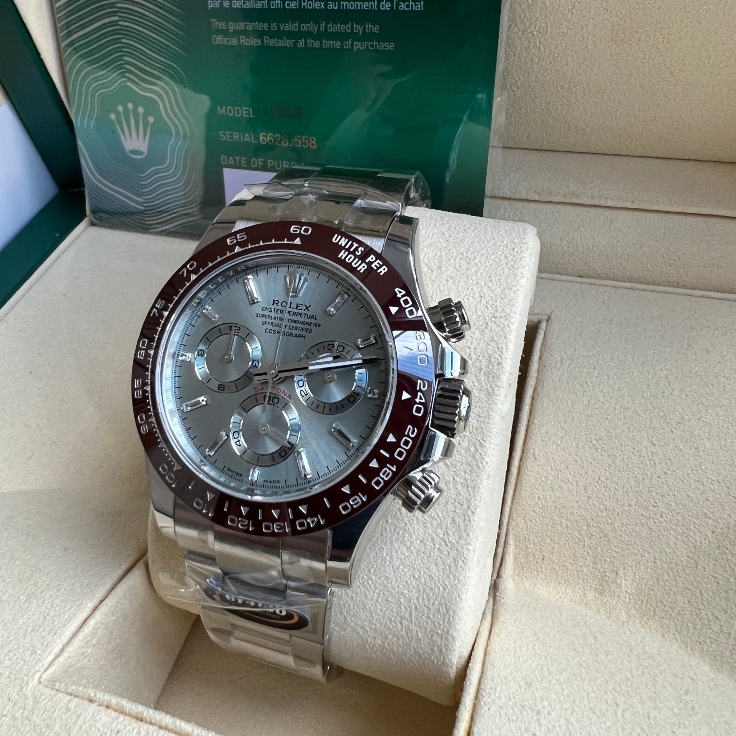 Rolex 高仿 男款 Daytona 冰藍面棕圈計時腕錶 高端質感款| 13 Rolex 高仿 男款 Daytona 冰藍面棕圈計時腕錶 高端質感款
