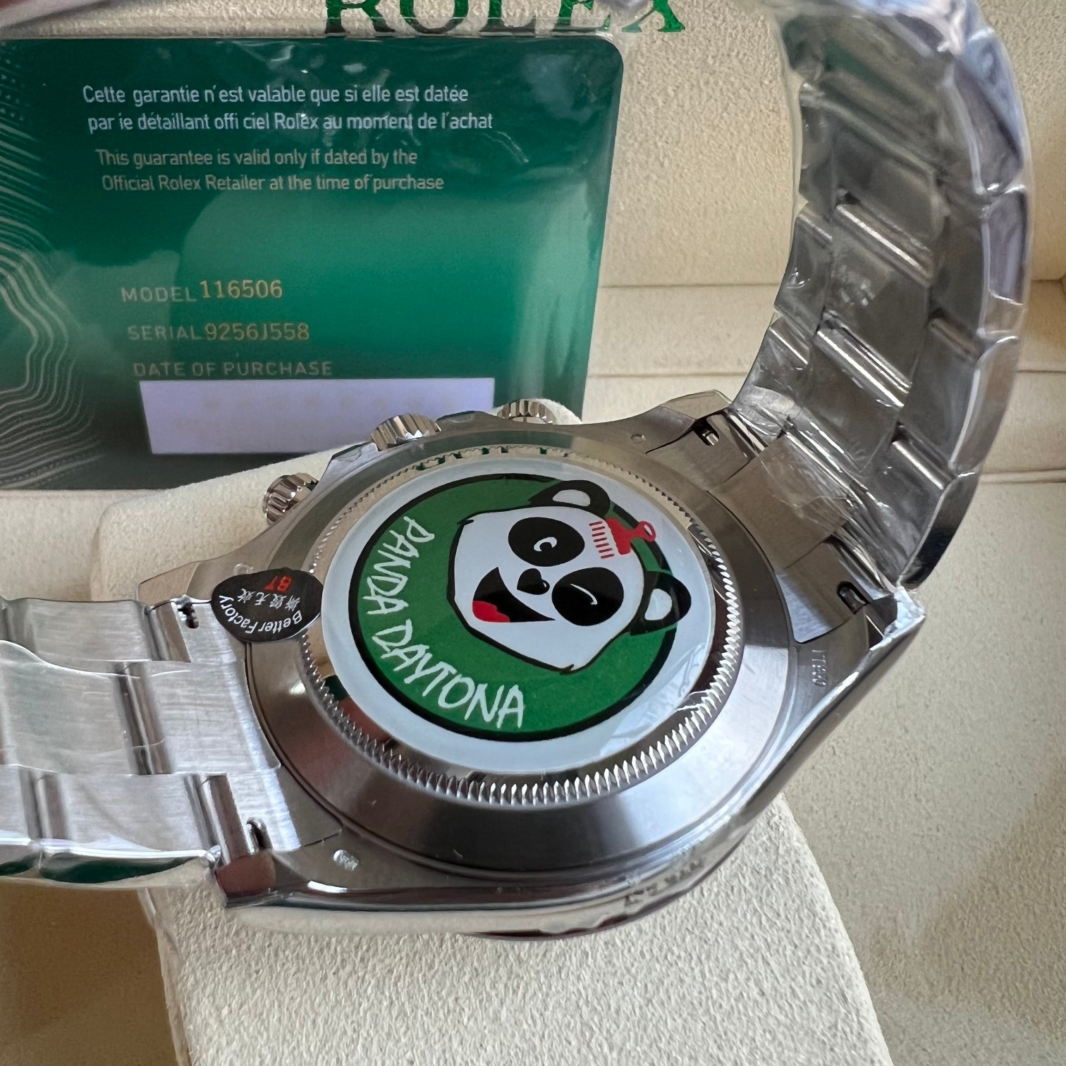 Rolex 一比一 男款 Daytona 冰藍面棕圈計時腕錶 高端潮流款| 8 Rolex 一比一 男款 Daytona 冰藍面棕圈計時腕錶 高端潮流款