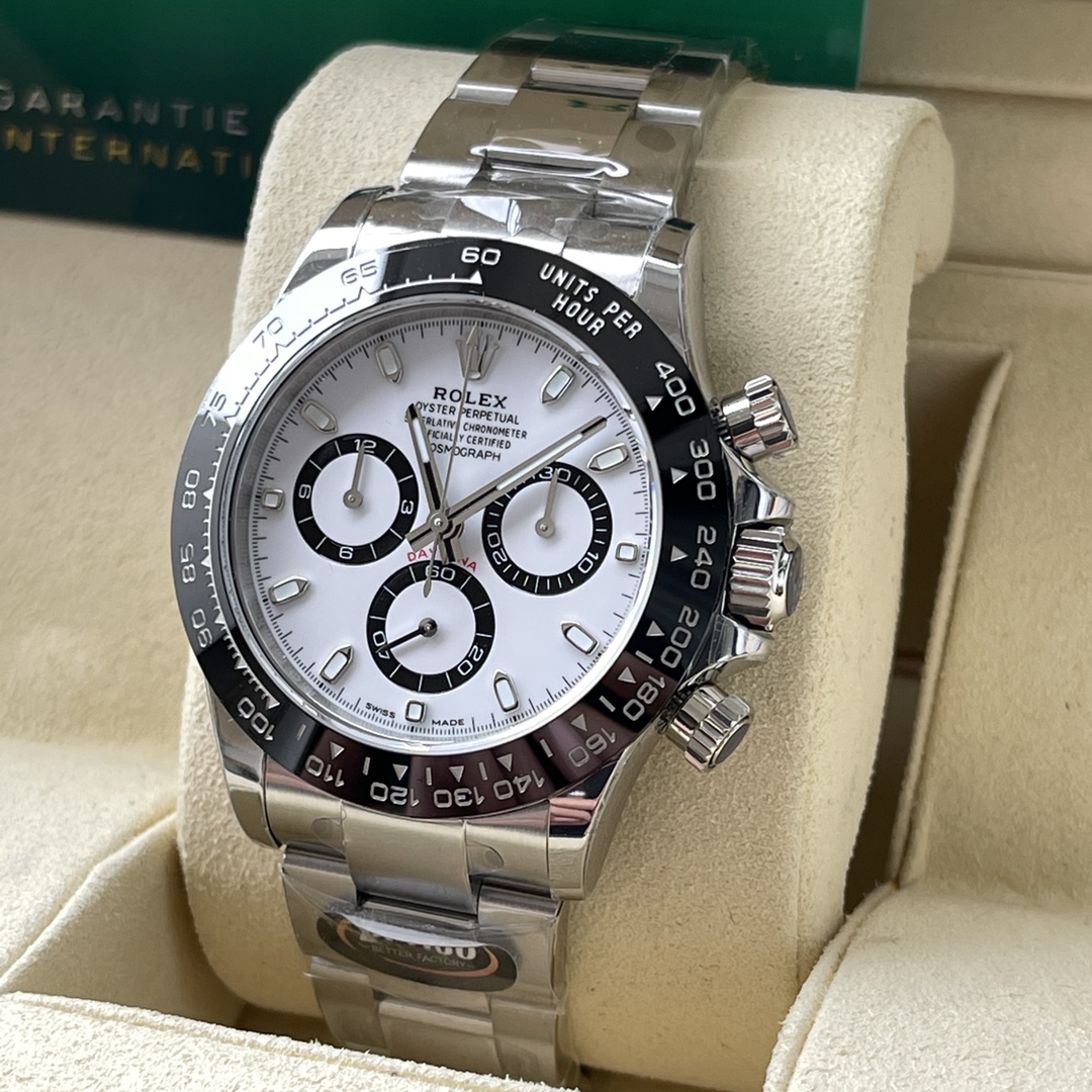 Rolex A貨 男款 Daytona 熊貓面鋼帶計時腕錶 經典潮流款| 14 Rolex A貨 男款 Daytona 熊貓面鋼帶計時腕錶 經典潮流款