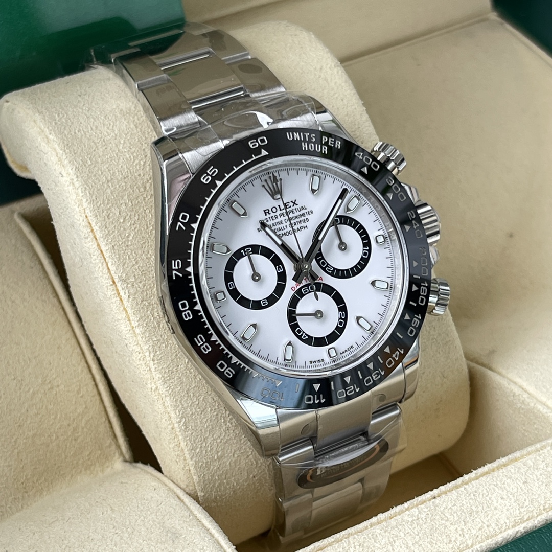 Rolex A貨 男款 Daytona 熊貓面鋼帶計時腕錶 經典潮流款| 13 Rolex A貨 男款 Daytona 熊貓面鋼帶計時腕錶 經典潮流款
