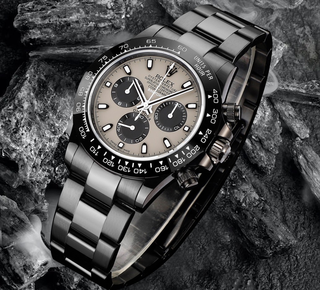 Rolex 原單 男款 Daytona 冰藍面黑圈計時腕錶 高端質感款| 14 Rolex 原單 男款 Daytona 冰藍面黑圈計時腕錶 高端質感款
