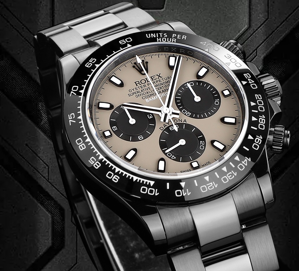 Rolex 原單 男款 Daytona 冰藍面黑圈計時腕錶 高端質感款| 13 Rolex 原單 男款 Daytona 冰藍面黑圈計時腕錶 高端質感款
