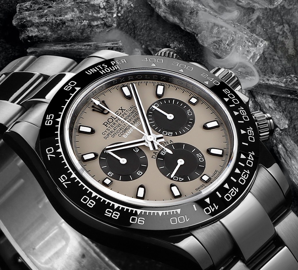Rolex 原單 男款 Daytona 冰藍面黑圈計時腕錶 高端質感款| 12 Rolex 原單 男款 Daytona 冰藍面黑圈計時腕錶 高端質感款