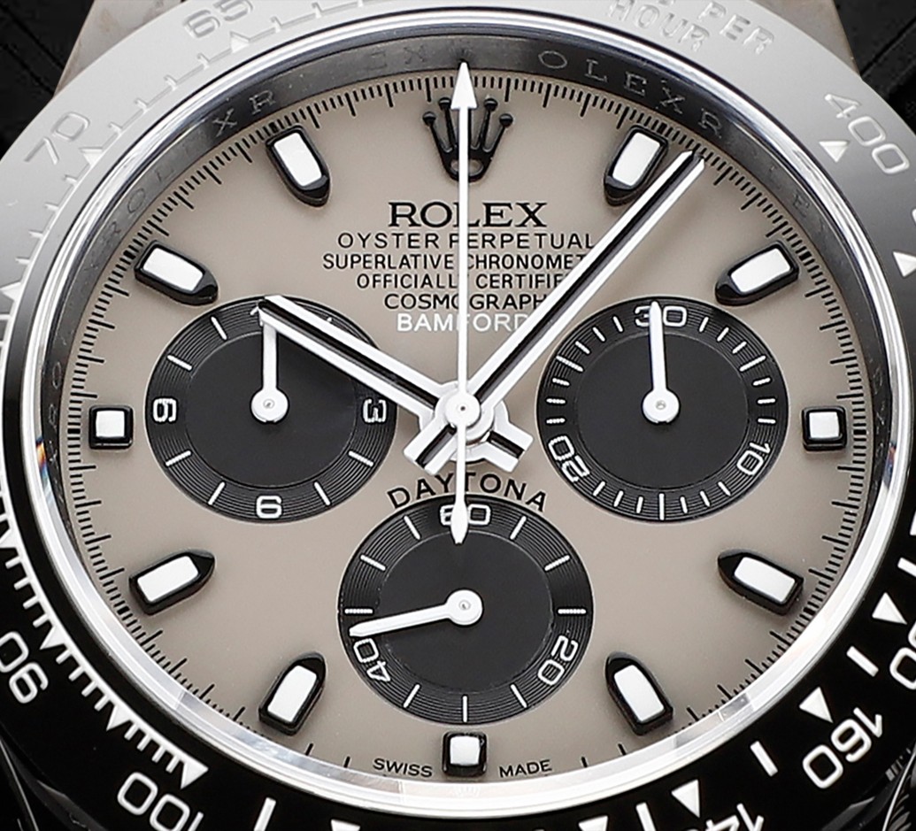 Rolex 原單 男款 Daytona 冰藍面黑圈計時腕錶 高端質感款| 10 Rolex 原單 男款 Daytona 冰藍面黑圈計時腕錶 高端質感款