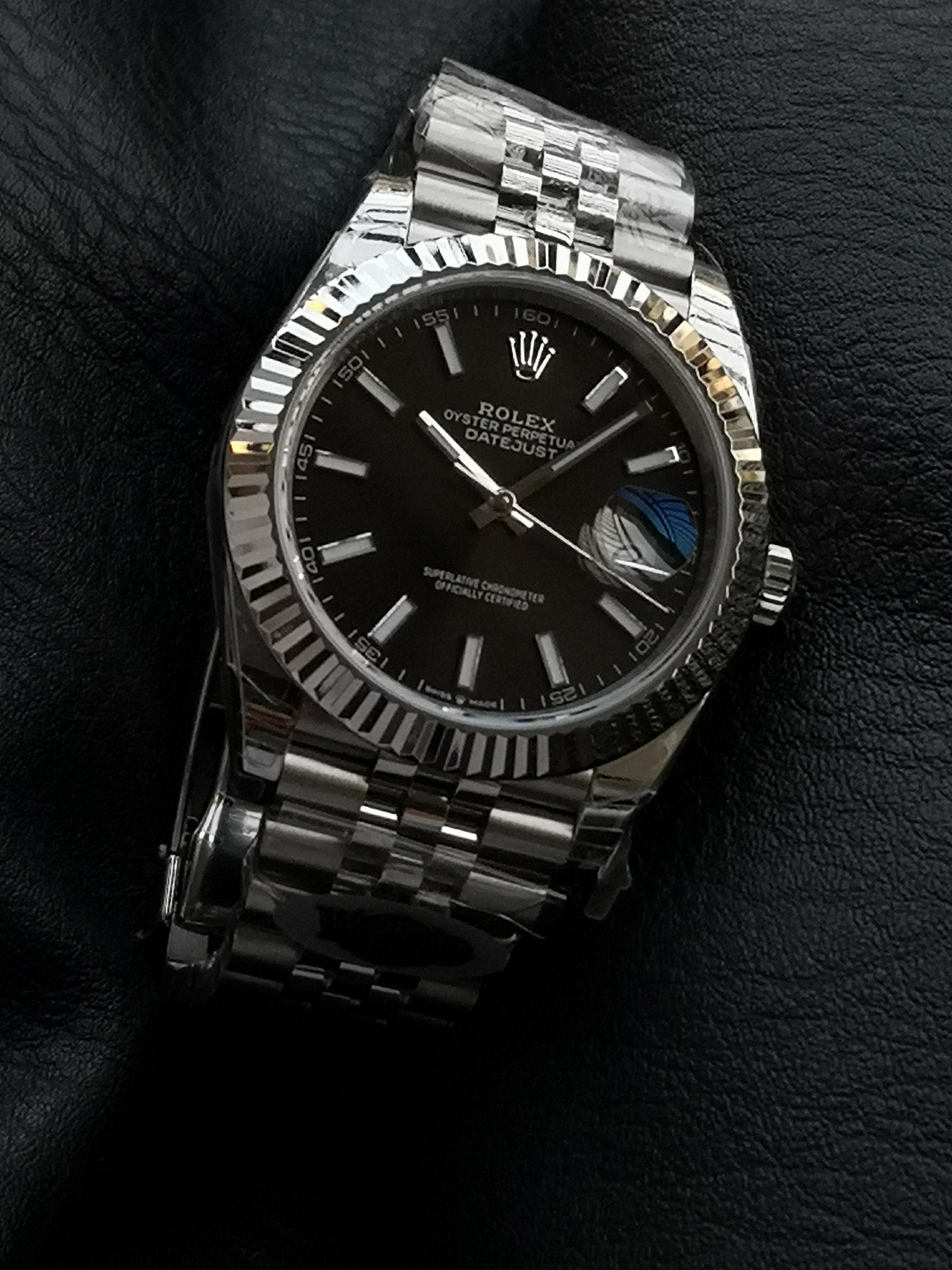 Rolex A貨 男款 Datejust 黑面經典腕錶 百搭商務風| 12 Rolex A貨 男款 Datejust 黑面經典腕錶 百搭商務風