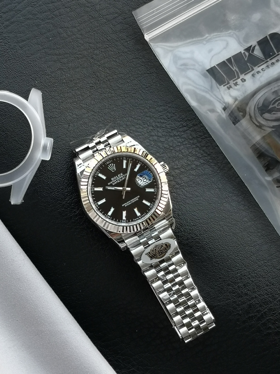Rolex A貨 男款 Datejust 黑面經典腕錶 百搭商務風| 10 Rolex A貨 男款 Datejust 黑面經典腕錶 百搭商務風