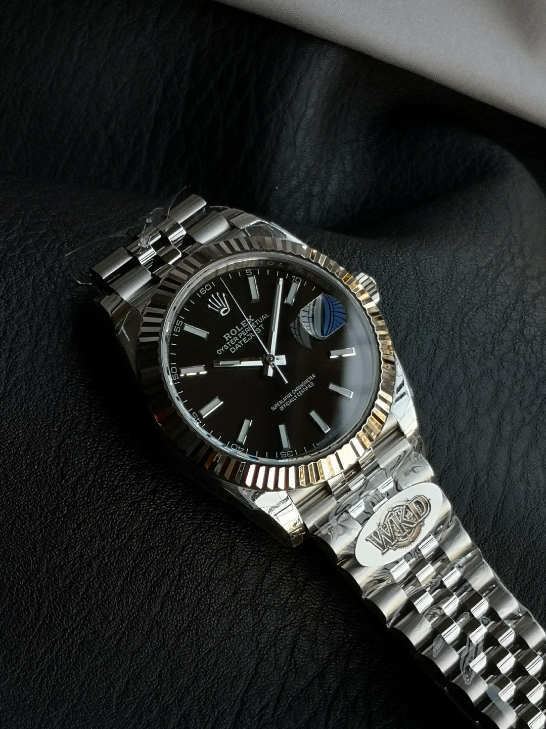 Rolex A貨 男款 Datejust 黑面經典腕錶 百搭商務風| 9 Rolex A貨 男款 Datejust 黑面經典腕錶 百搭商務風
