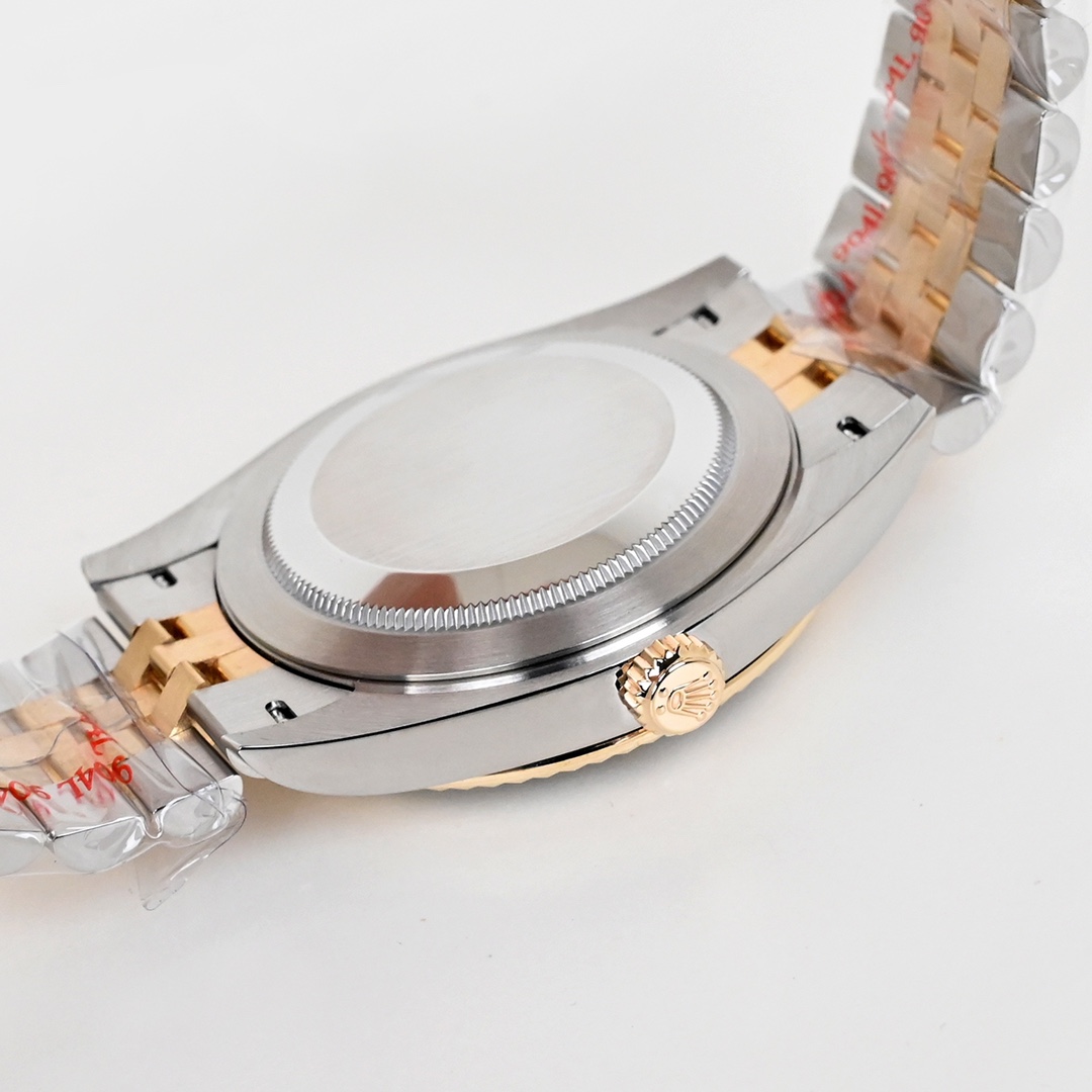 Rolex 高仿 男款 Datejust 黑面金鋼腕錶 經典商務款| 8 Rolex 高仿 男款 Datejust 黑面金鋼腕錶 經典商務款