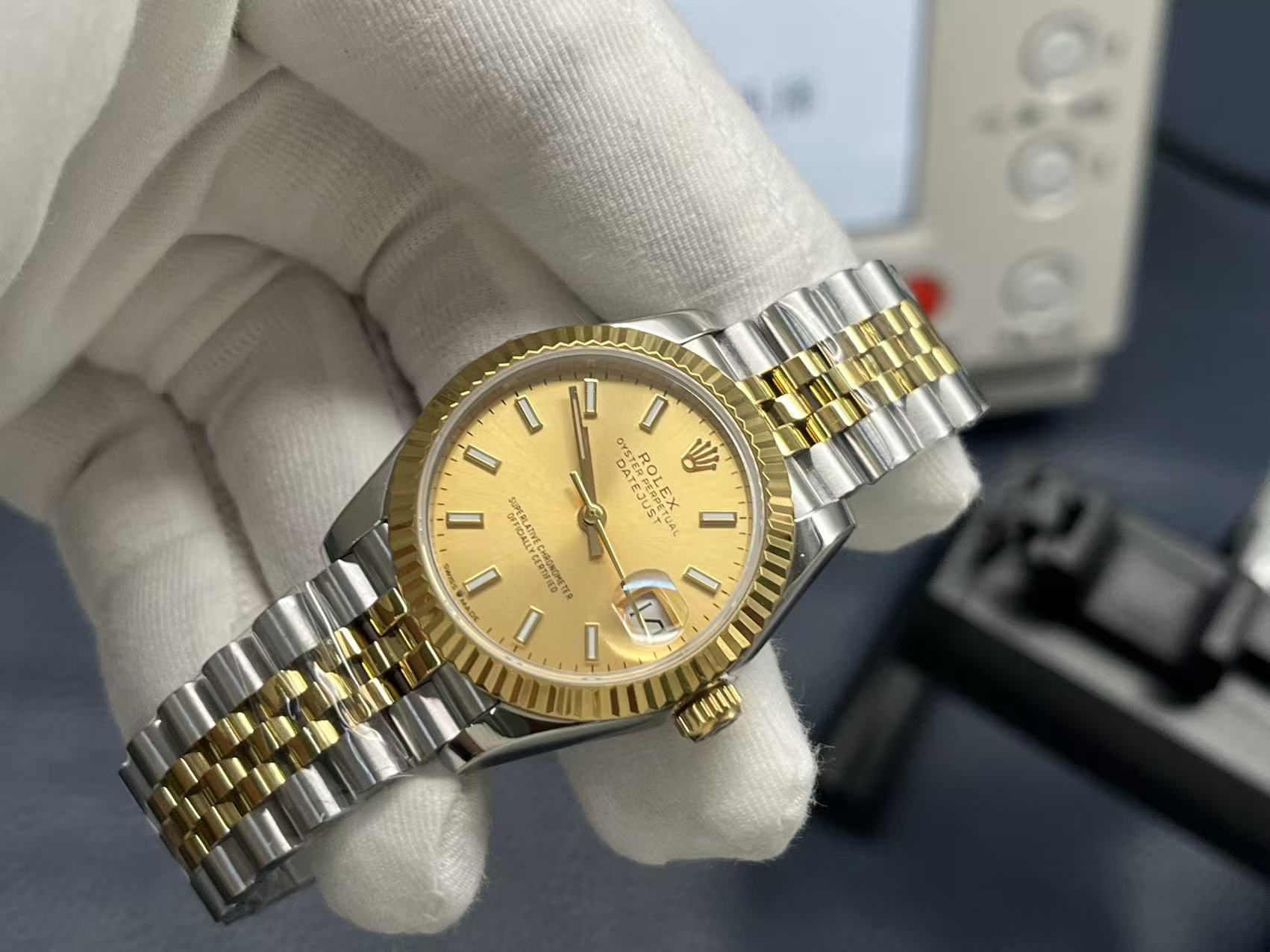 Rolex 高仿 男款 Datejust 金面腕錶 經典百搭款| 14 Rolex 高仿 男款 Datejust 金面腕錶 經典百搭款