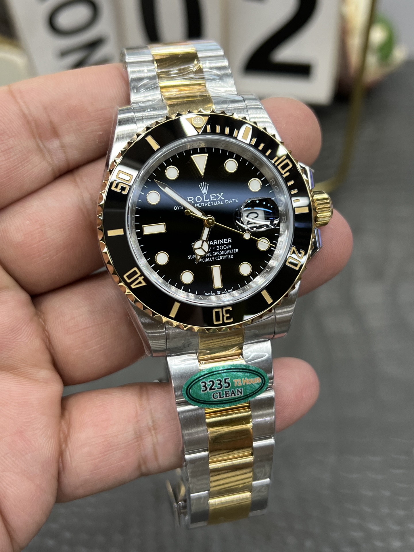 一比一Rolex水鬼黑金配色潛水腕錶 高仿機械男錶經典奢華款| 14 一比一Rolex水鬼黑金配色潛水腕錶 高仿機械男錶經典奢華款