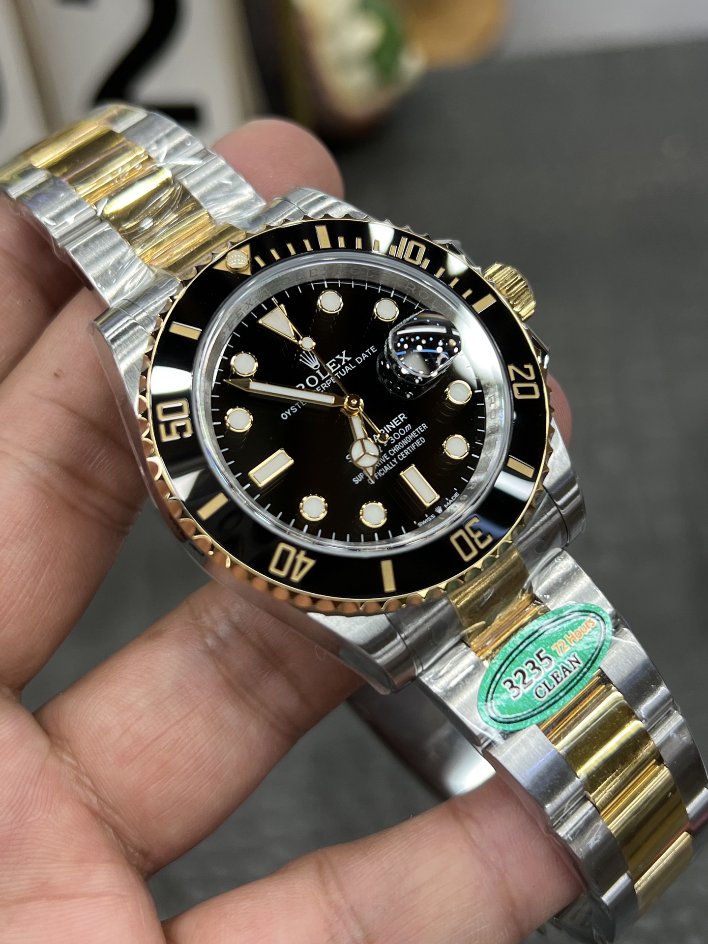 一比一Rolex水鬼黑金配色潛水腕錶 高仿機械男錶經典奢華款| 13 一比一Rolex水鬼黑金配色潛水腕錶 高仿機械男錶經典奢華款