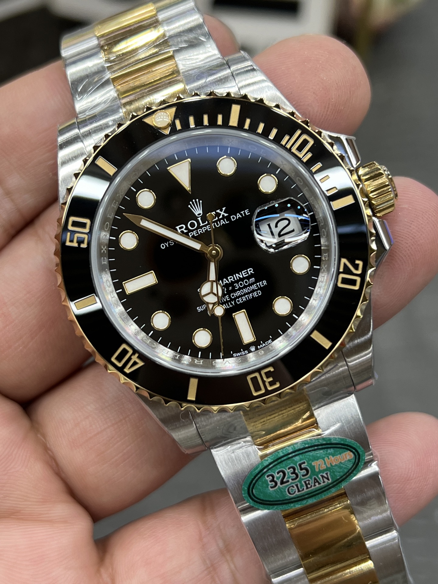 一比一Rolex水鬼黑金配色潛水腕錶 高仿機械男錶經典奢華款| 12 一比一Rolex水鬼黑金配色潛水腕錶 高仿機械男錶經典奢華款