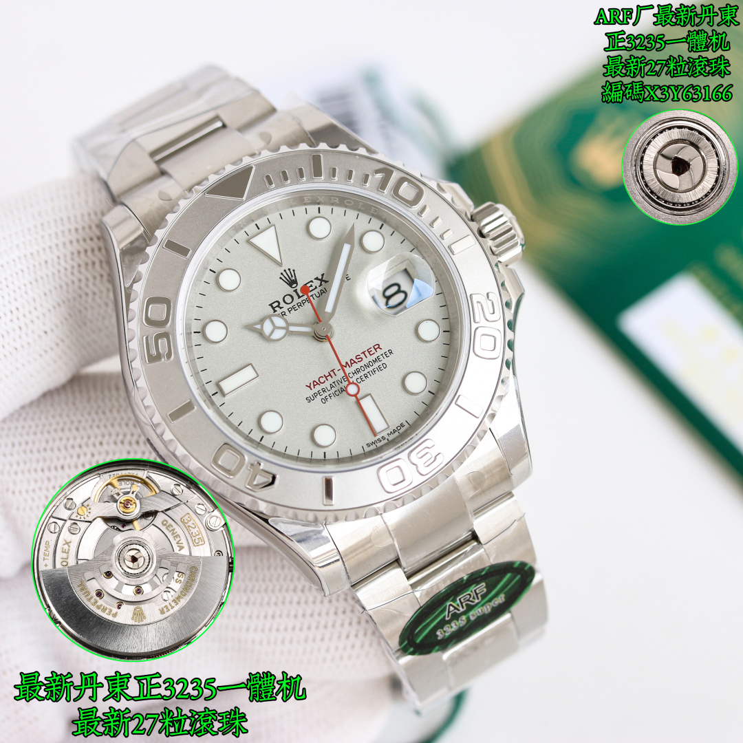 原單Rolex遊艇名仕灰面腕錶 高仿機械男錶運動防水款| 12 原單Rolex遊艇名仕灰面腕錶 高仿機械男錶運動防水款