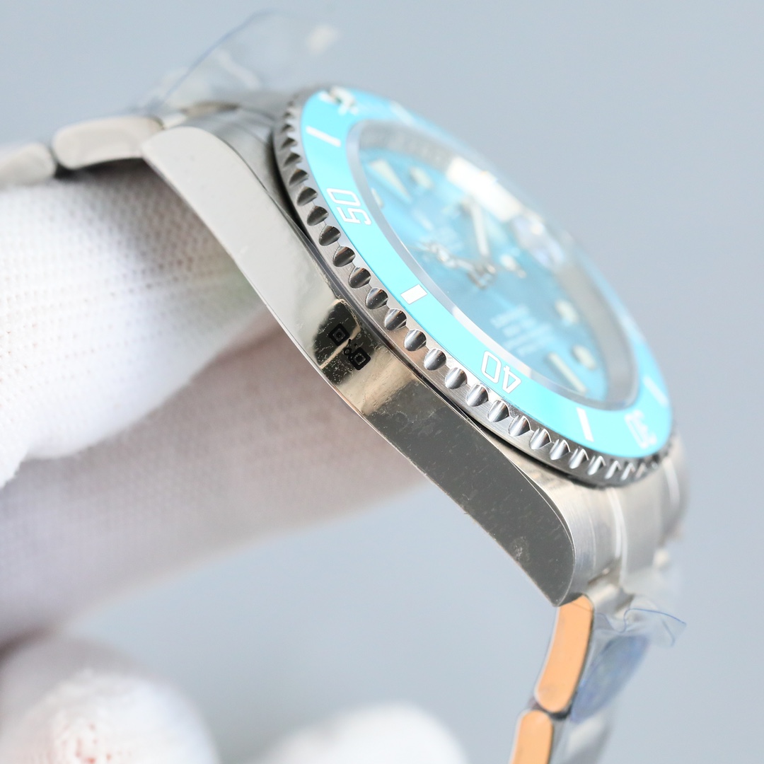 ROLEX高仿水鬼冰藍面潛水腕錶 高仿彩色陶瓷圈運動男士手錶| 10 ROLEX高仿水鬼冰藍面潛水腕錶 高仿彩色陶瓷圈運動男士手錶