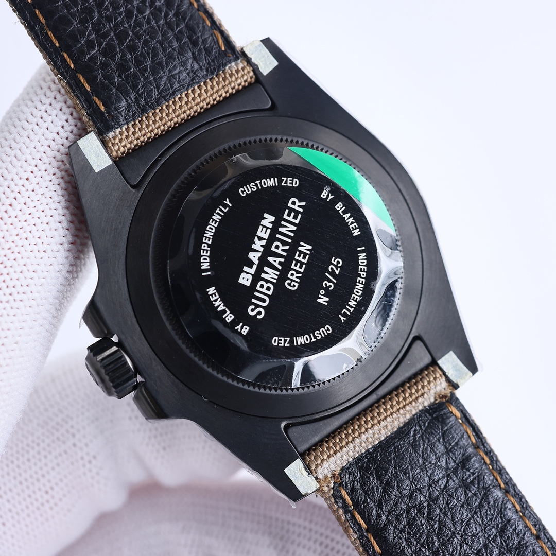 ROLEX一比一DiW綠面水鬼腕錶 碳纖維紋理潛水運動男士手錶| 10 ROLEX一比一DiW綠面水鬼腕錶 碳纖維紋理潛水運動男士手錶