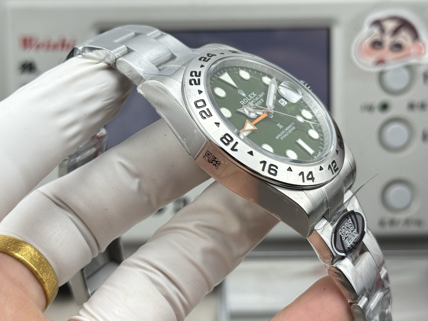 ROLEX 高仿 男款 Explorer II 綠面GMT探險者腕錶 戶外運動風| 10 ROLEX 高仿 男款 Explorer II 綠面GMT探險者腕錶 戶外運動風