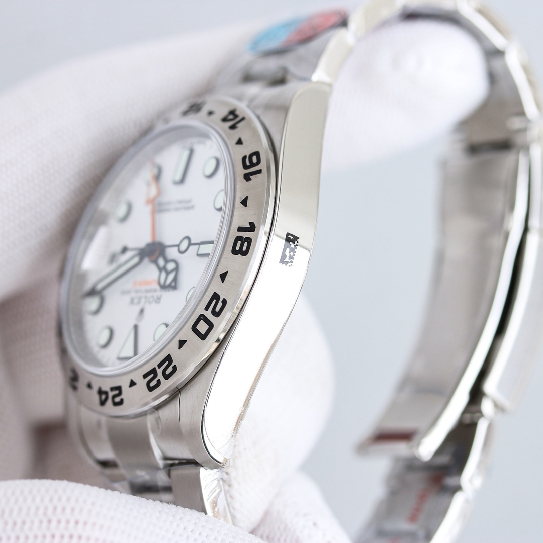 ROLEX 原單 男款 Explorer II 白面橙針GMT探險者腕錶 戶外運動款| 9 ROLEX 原單 男款 Explorer II 白面橙針GMT探險者腕錶 戶外運動款