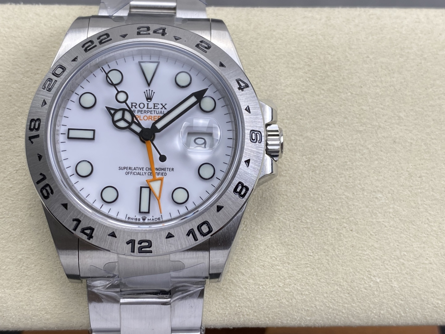 ROLEX 一比一 男款 Explorer II 白面GMT探險者腕錶 經典款| 6 ROLEX 一比一 男款 Explorer II 白面GMT探險者腕錶 經典款