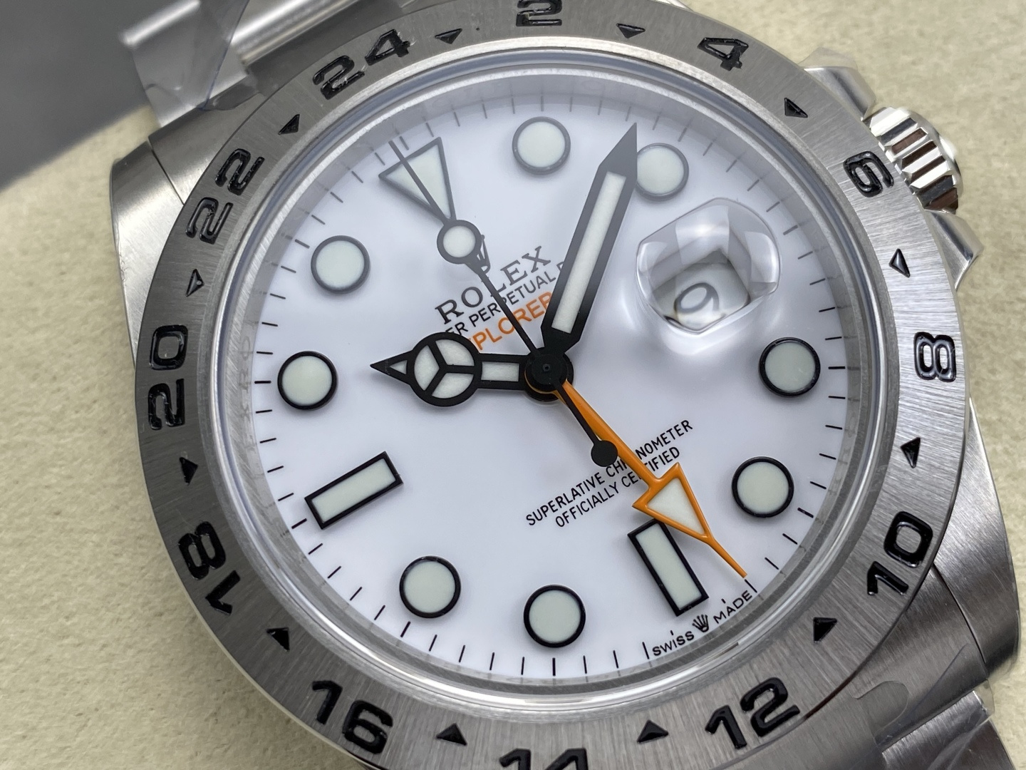 ROLEX 一比一 男款 Explorer II 白面GMT探險者腕錶 經典款| 14 ROLEX 一比一 男款 Explorer II 白面GMT探險者腕錶 經典款