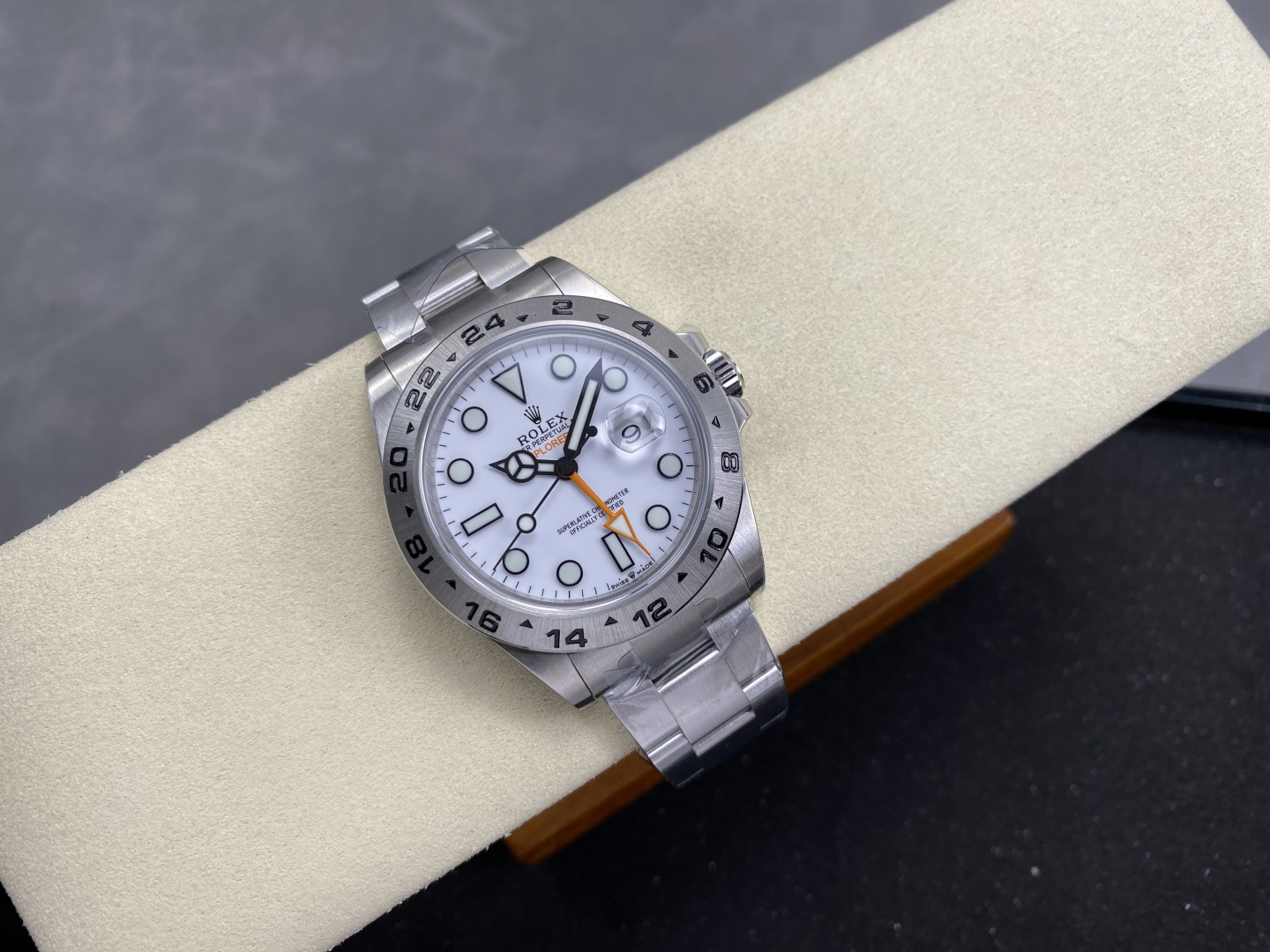 ROLEX 一比一 男款 Explorer II 白面GMT探險者腕錶 經典款| 12 ROLEX 一比一 男款 Explorer II 白面GMT探險者腕錶 經典款