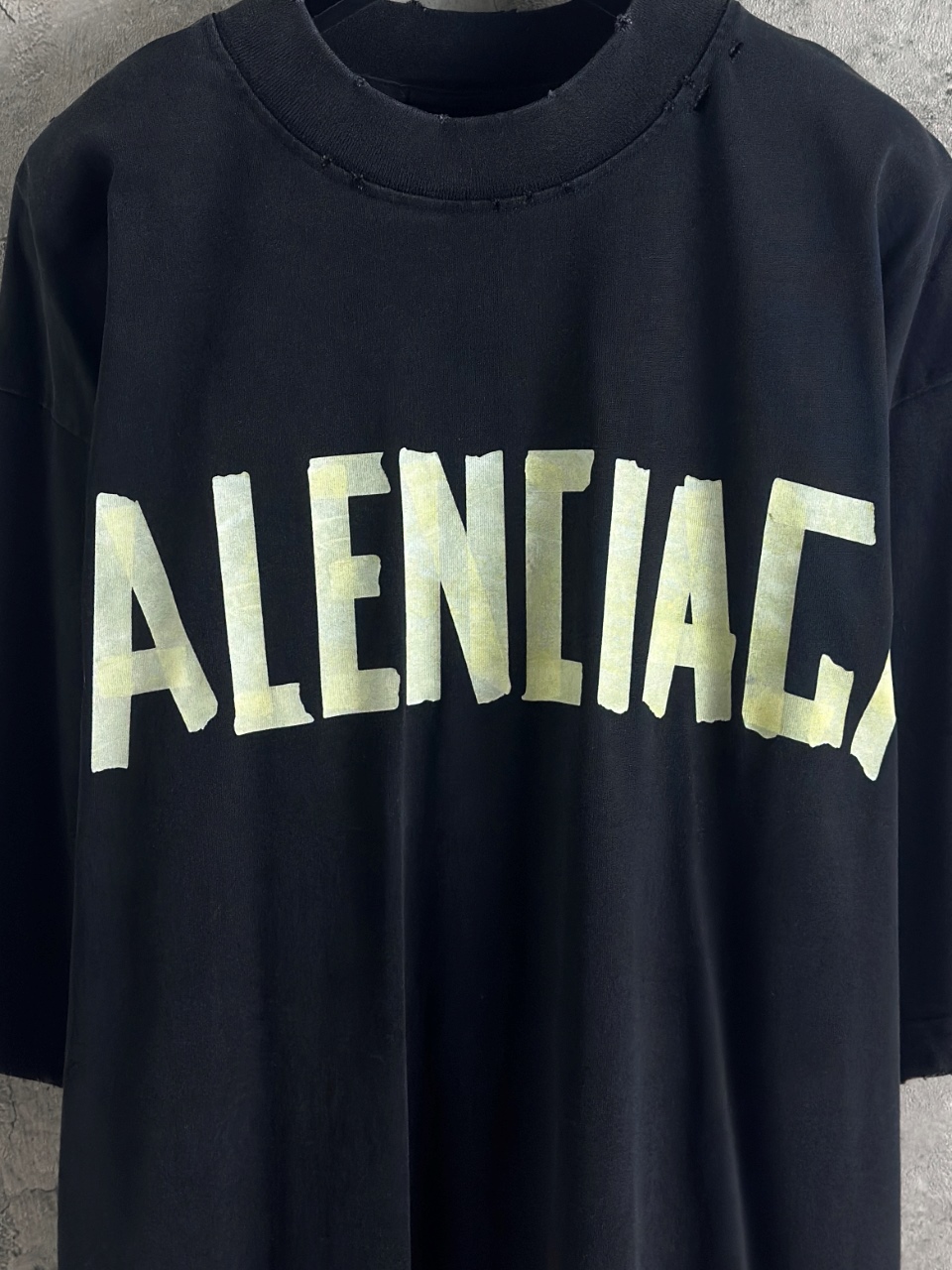 Balenciaga 一比一 男款 字母LOGO寬版短袖T恤 潮流休閒百搭| 12 Balenciaga 一比一 男款 字母LOGO寬版短袖T恤 潮流休閒百搭