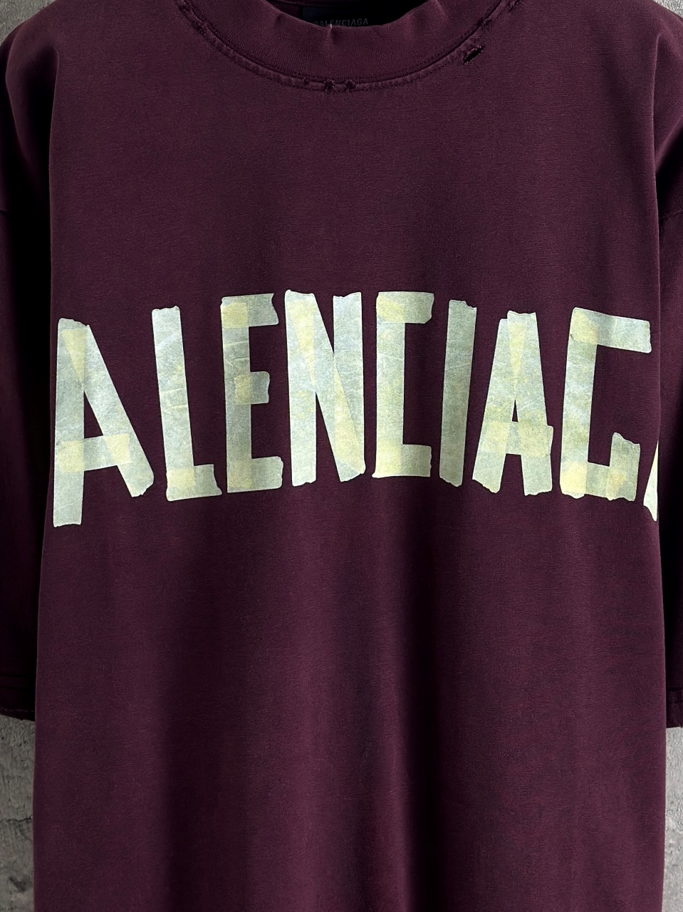 Balenciaga 原單 男款 字母印花寬鬆短袖T恤 街頭潮流款| 12 Balenciaga 原單 男款 字母印花寬鬆短袖T恤 街頭潮流款