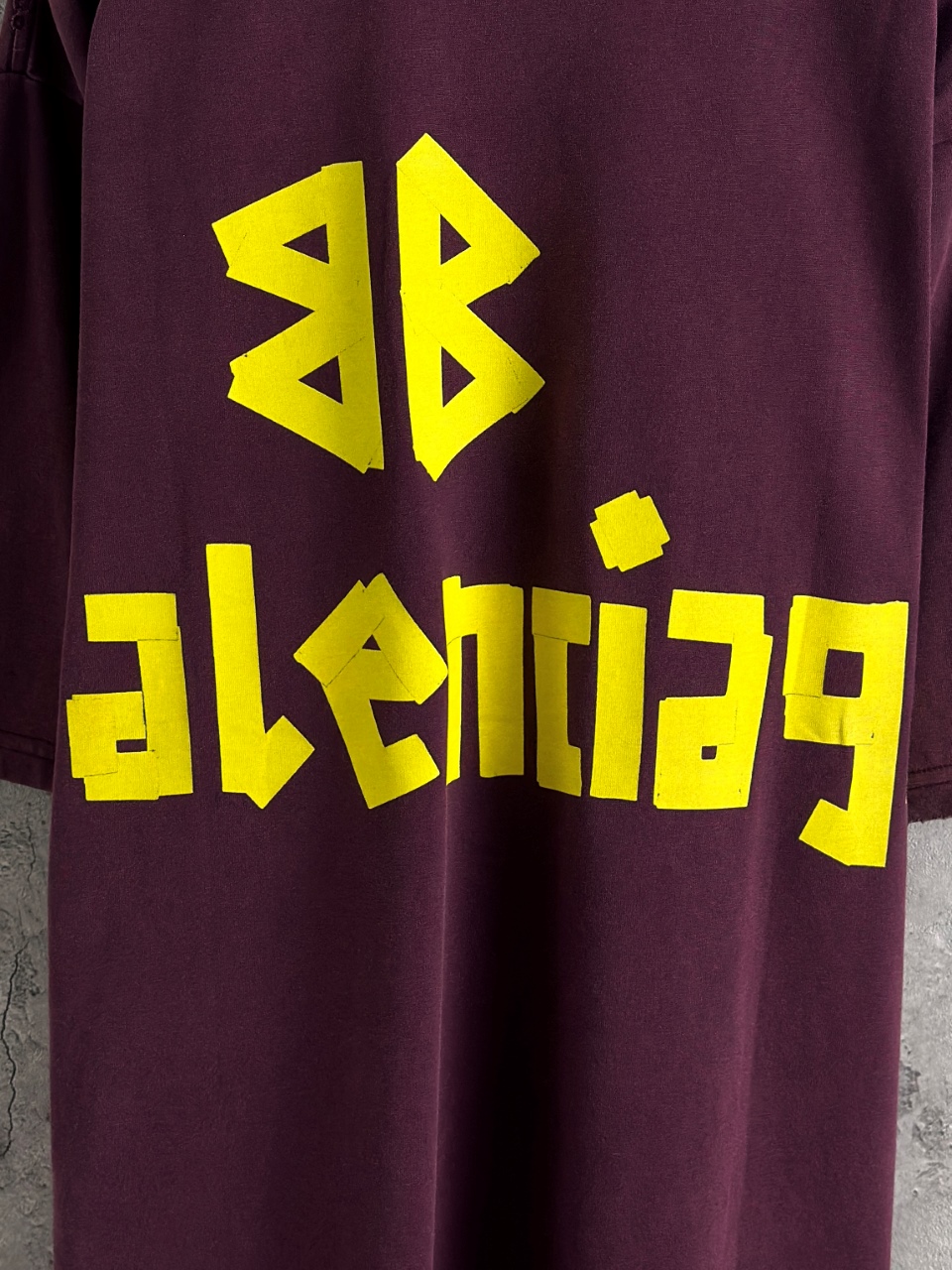 Balenciaga 原單 男款 字母印花寬鬆短袖T恤 街頭潮流款| 7 Balenciaga 原單 男款 字母印花寬鬆短袖T恤 街頭潮流款