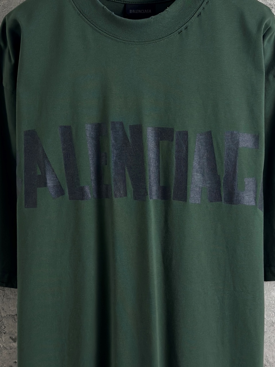 Balenciaga A貨 男款 字母LOGO寬版短袖T恤 潮流百搭休閒款| 8 Balenciaga A貨 男款 字母LOGO寬版短袖T恤 潮流百搭休閒款