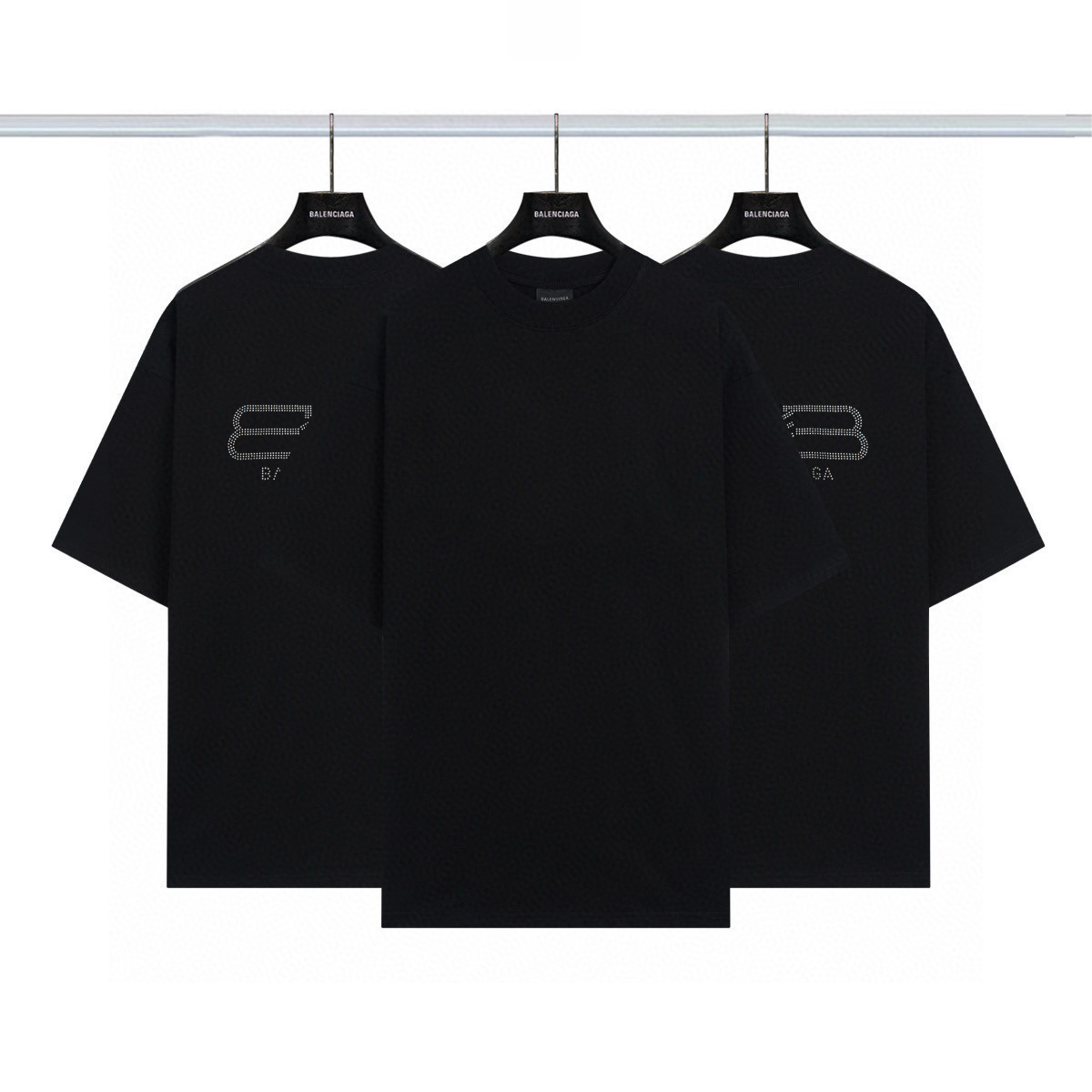 Balenciaga 高仿 男款 字母印花寬版短袖T恤 潮流簡約款| 6 Balenciaga 高仿 男款 字母印花寬版短袖T恤 潮流簡約款