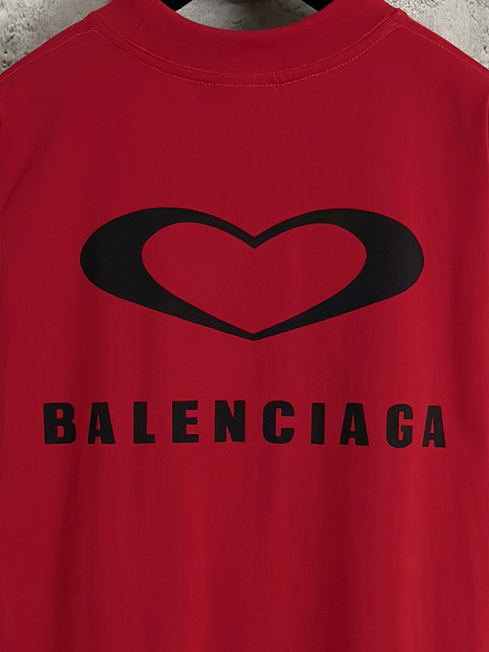 Balenciaga 高仿 男款 愛心LOGO寬鬆短袖T恤 潮流百搭款| 9 Balenciaga 高仿 男款 愛心LOGO寬鬆短袖T恤 潮流百搭款