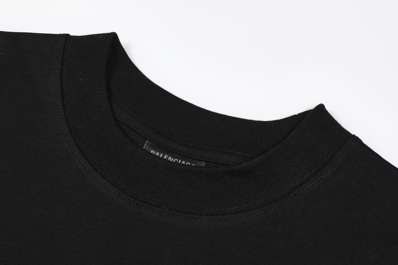 Balenciaga 高仿 男款 印花LOGO寬版短袖T恤 潮流簡約款| 12 Balenciaga 高仿 男款 印花LOGO寬版短袖T恤 潮流簡約款