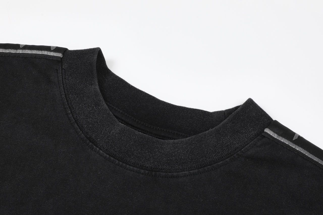 Balenciaga 原單 男款 側邊印花設計寬版短袖T恤 潮流休閒款| 12 Balenciaga 原單 男款 側邊印花設計寬版短袖T恤 潮流休閒款