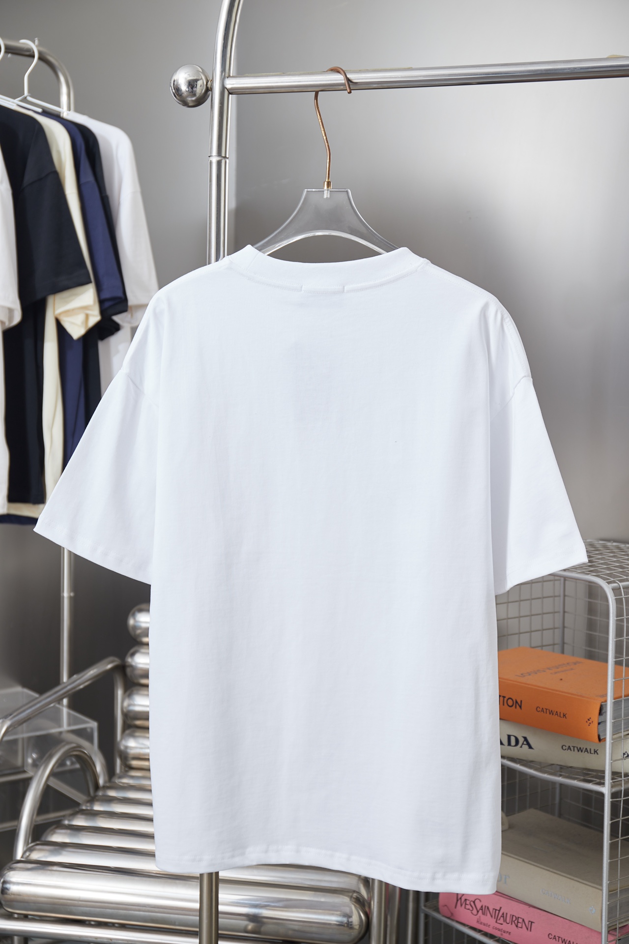Balenciaga A貨 字母印花短袖T恤 潮流設計寬鬆休閒上衣 白色| 14 Balenciaga A貨 字母印花短袖T恤 潮流設計寬鬆休閒上衣 白色