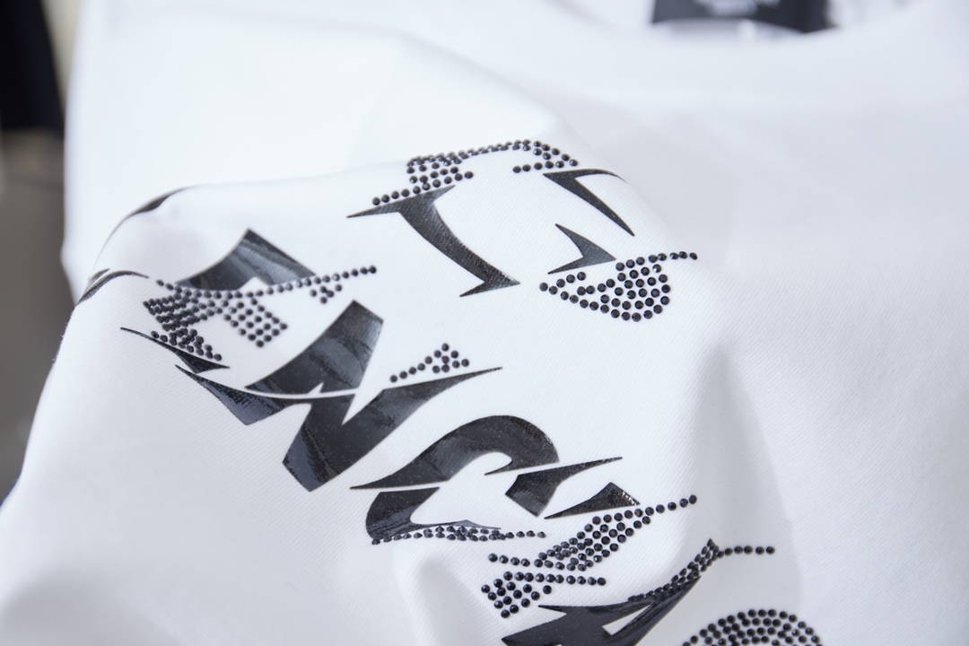 Balenciaga A貨 字母印花短袖T恤 潮流設計寬鬆休閒上衣 白色| 11 Balenciaga A貨 字母印花短袖T恤 潮流設計寬鬆休閒上衣 白色
