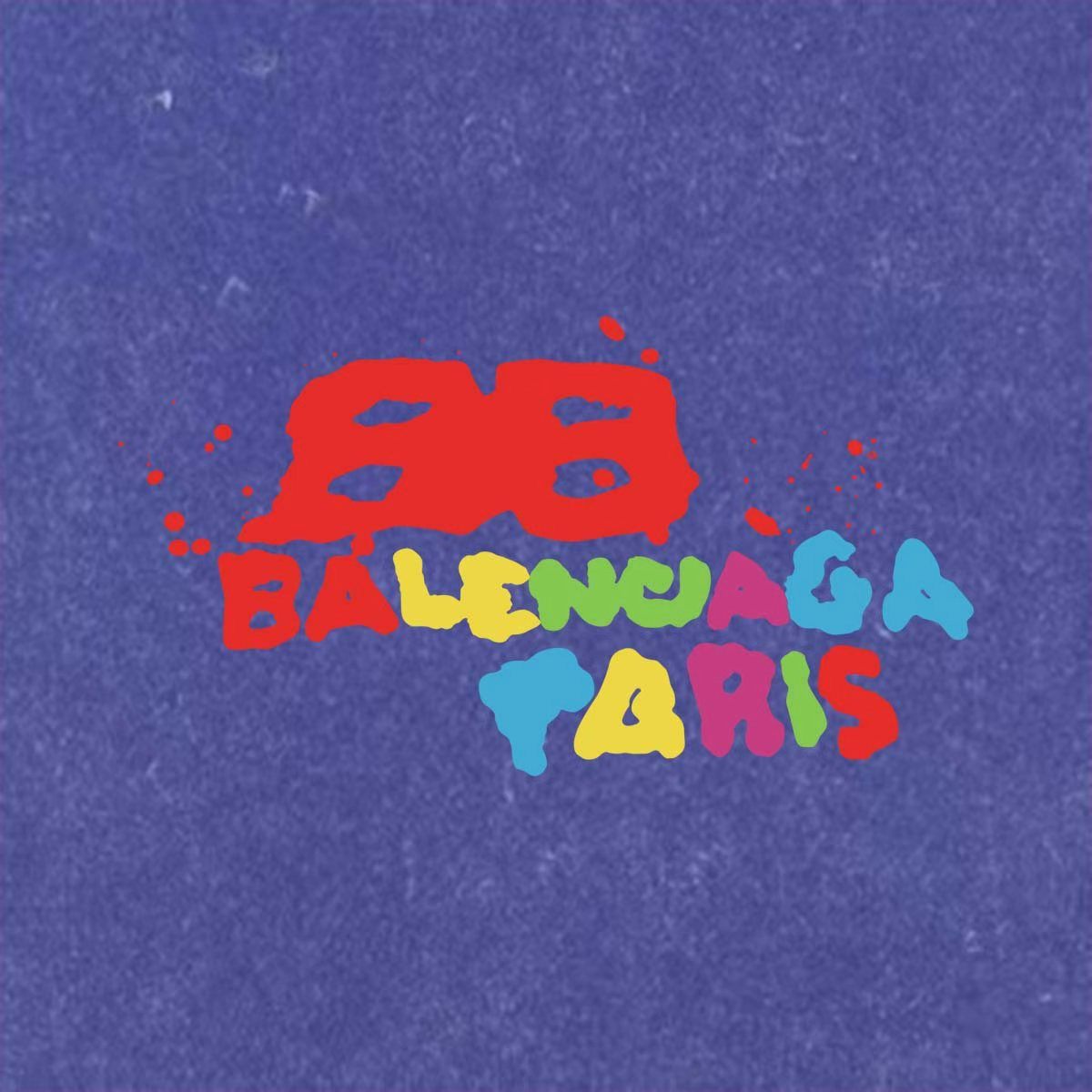 Balenciaga 一比一 彩色LOGO印花做舊短袖T恤 寬鬆潮流款| 13 Balenciaga 一比一 彩色LOGO印花做舊短袖T恤 寬鬆潮流款