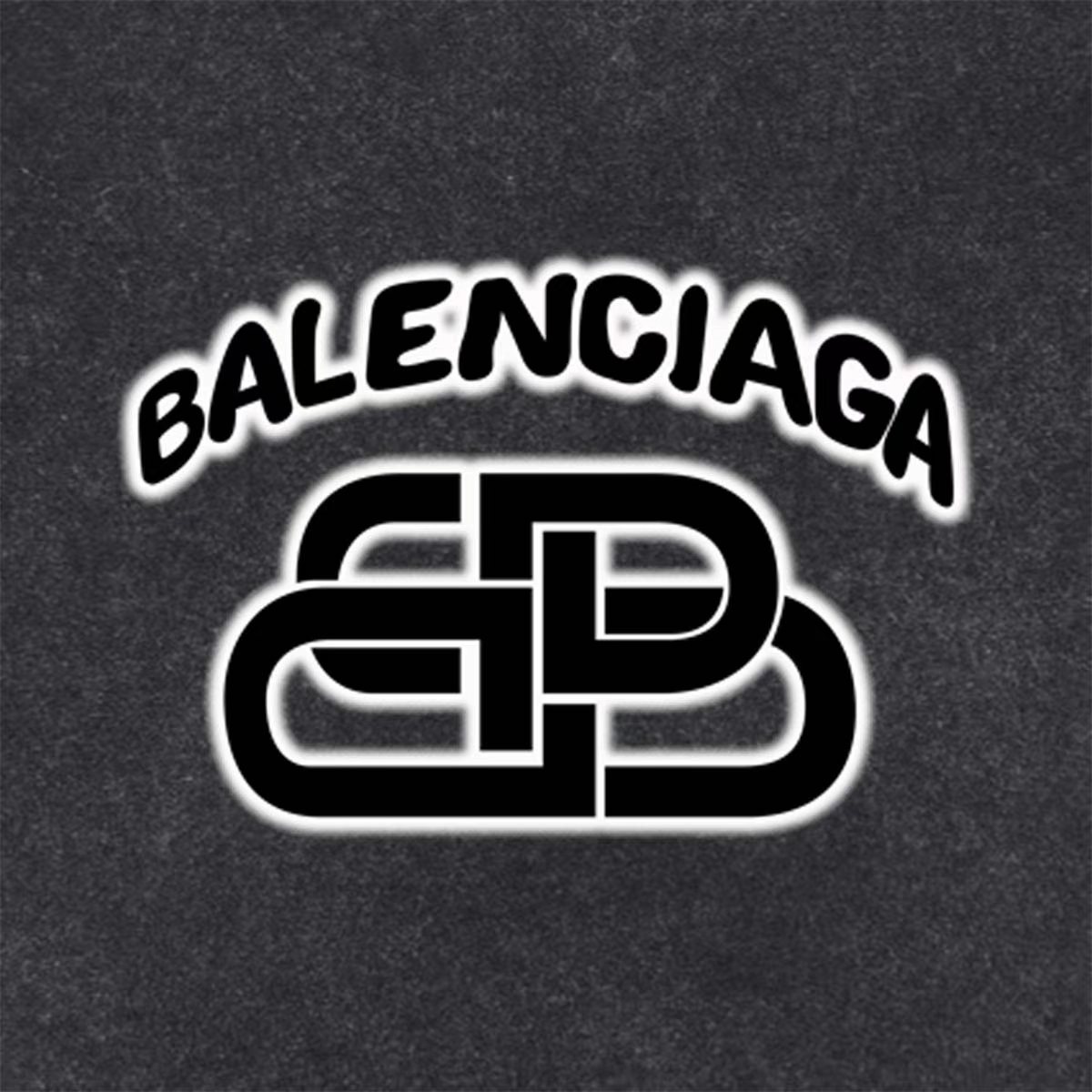 Balenciaga A貨 經典雙B LOGO短袖T恤 寬鬆百搭潮流款| 13 Balenciaga A貨 經典雙B LOGO短袖T恤 寬鬆百搭潮流款